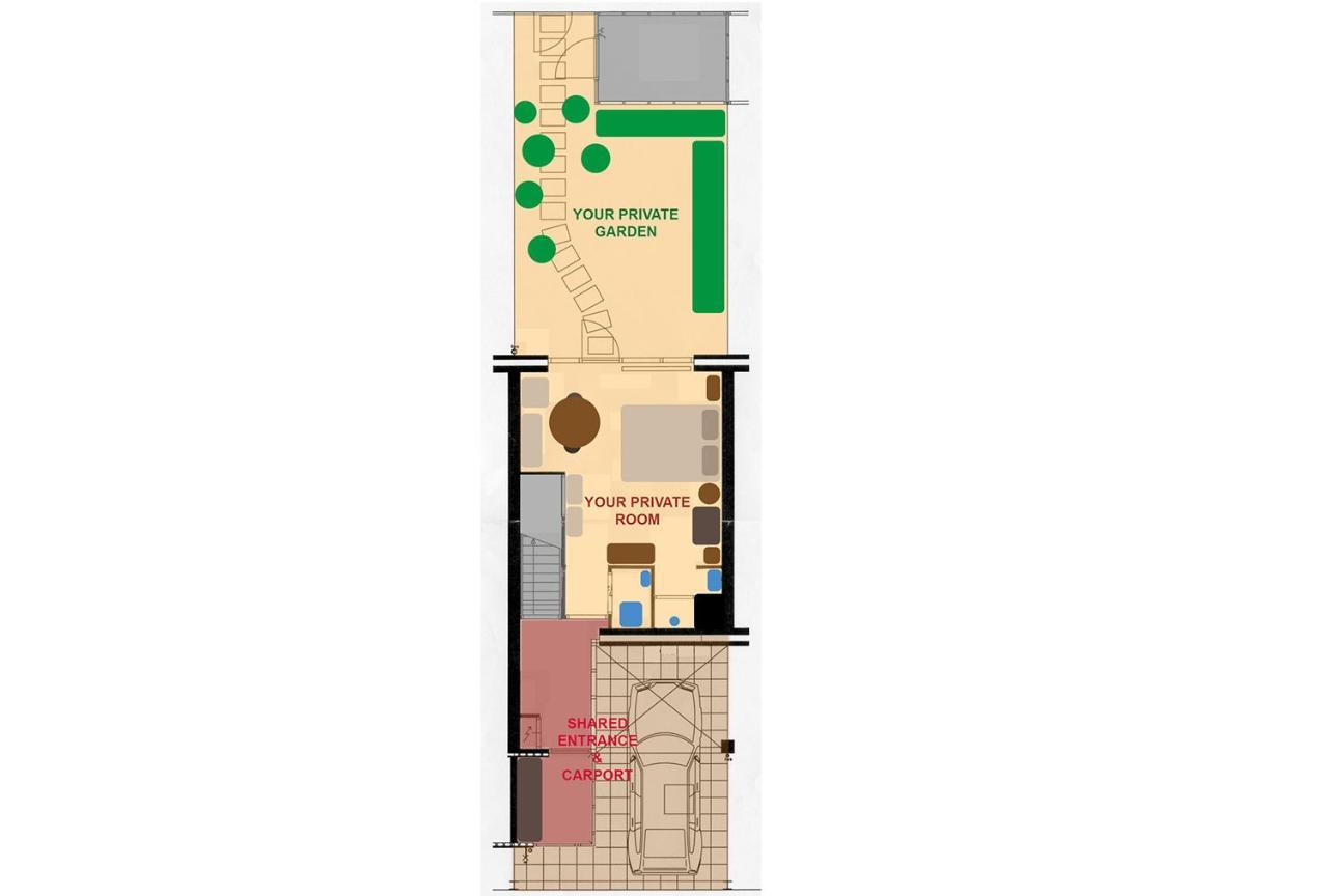 Private Studio With Free Car Parking Амстердам Экстерьер фото